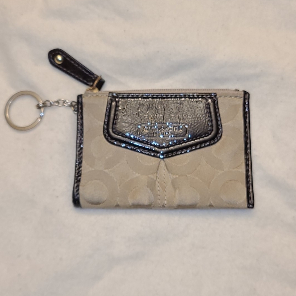 Coach Keychain card/money pouch